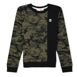 Timberland Half/Half Camo Sweatshirt