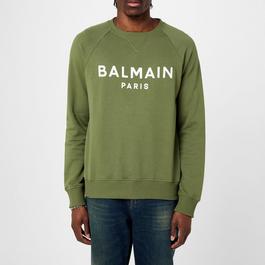 Balmain Logo Crew Sweater