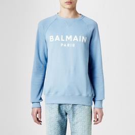 Balmain Logo Crew Sweater