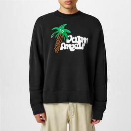 Palm Angels Sketchy Classic Crew Sweater