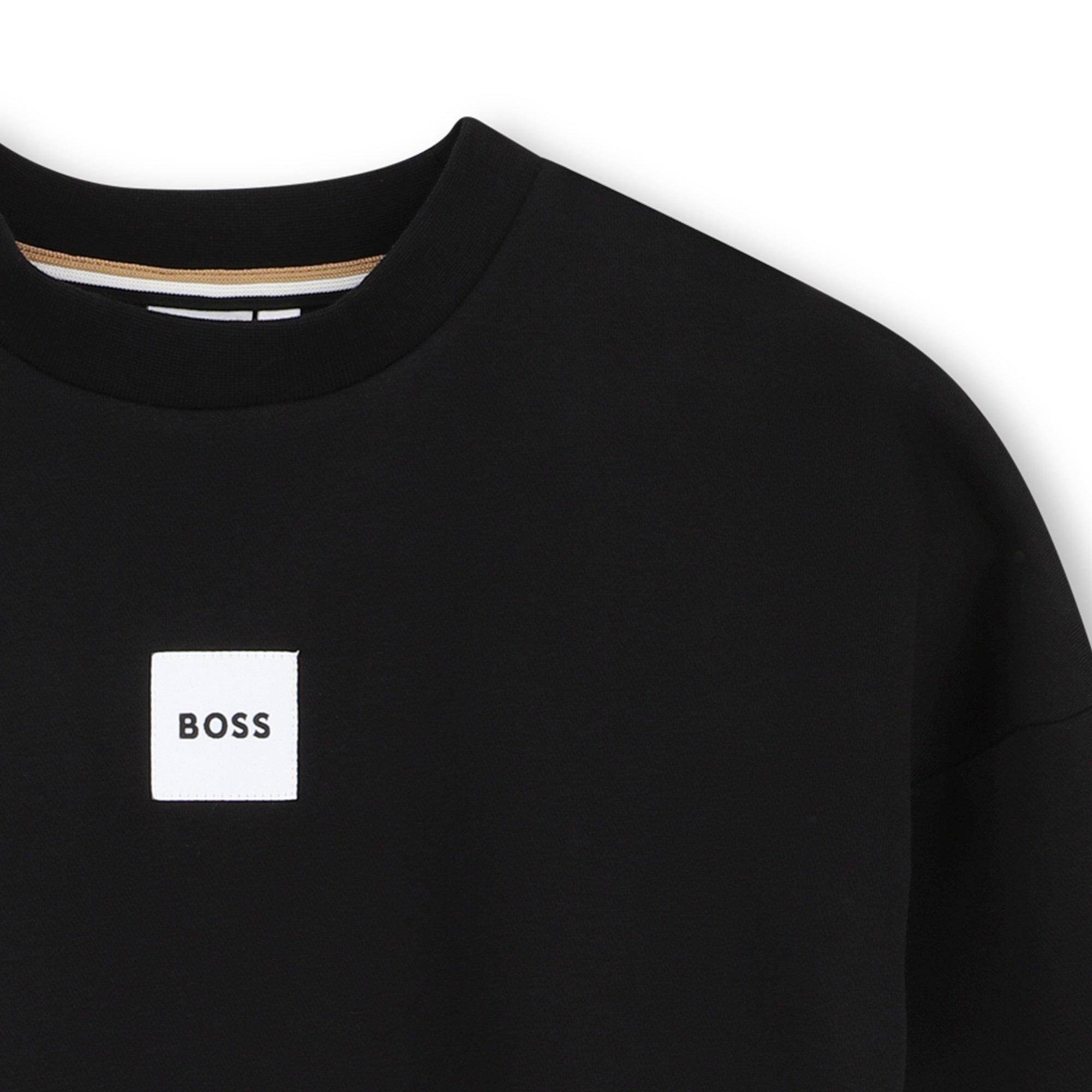 Black 09 - Boss - Kids Iconic Logo Sweatshirt - 3