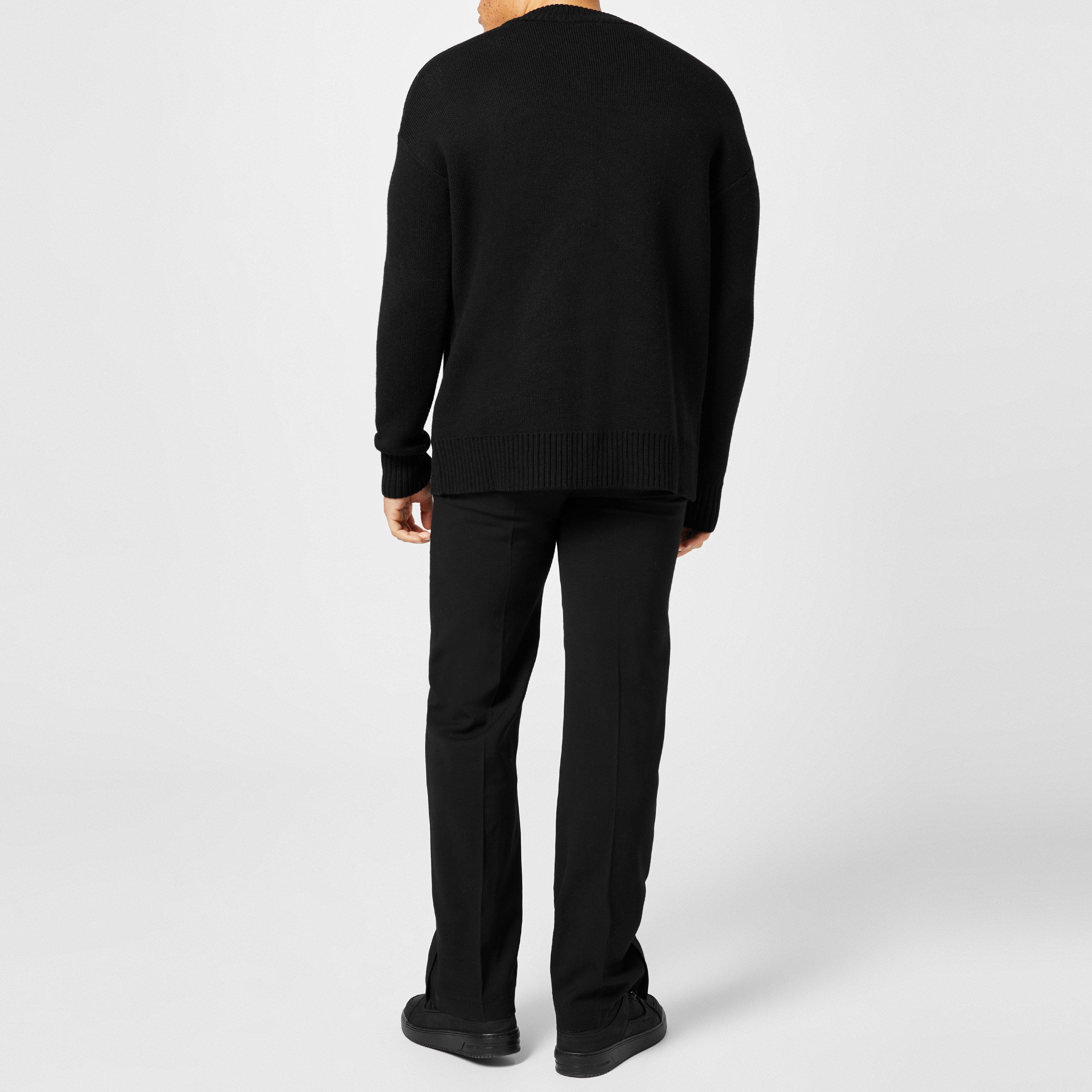 Black - The North Face Black - Men's Steep Tech Crew Sweatshirt - 3