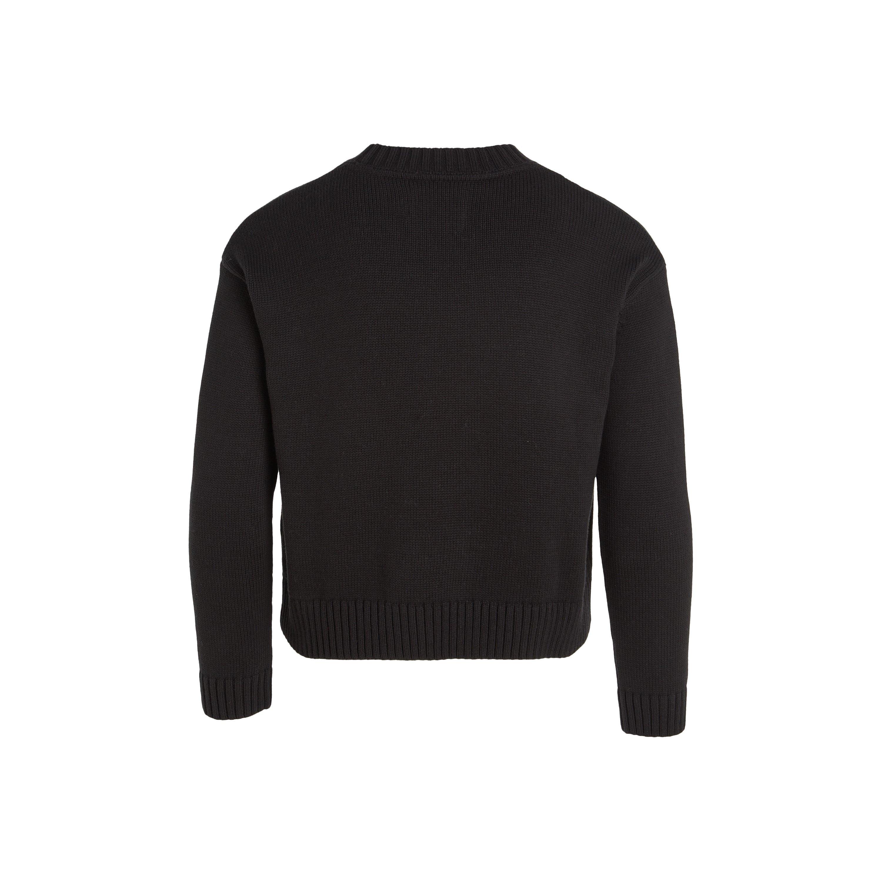 Black BEH - Calvin Klein Jeans - Kids' Fluffy Monogram Sweatshirt - 6