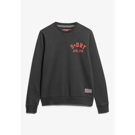 Superdry Checked cotton sweatshirt