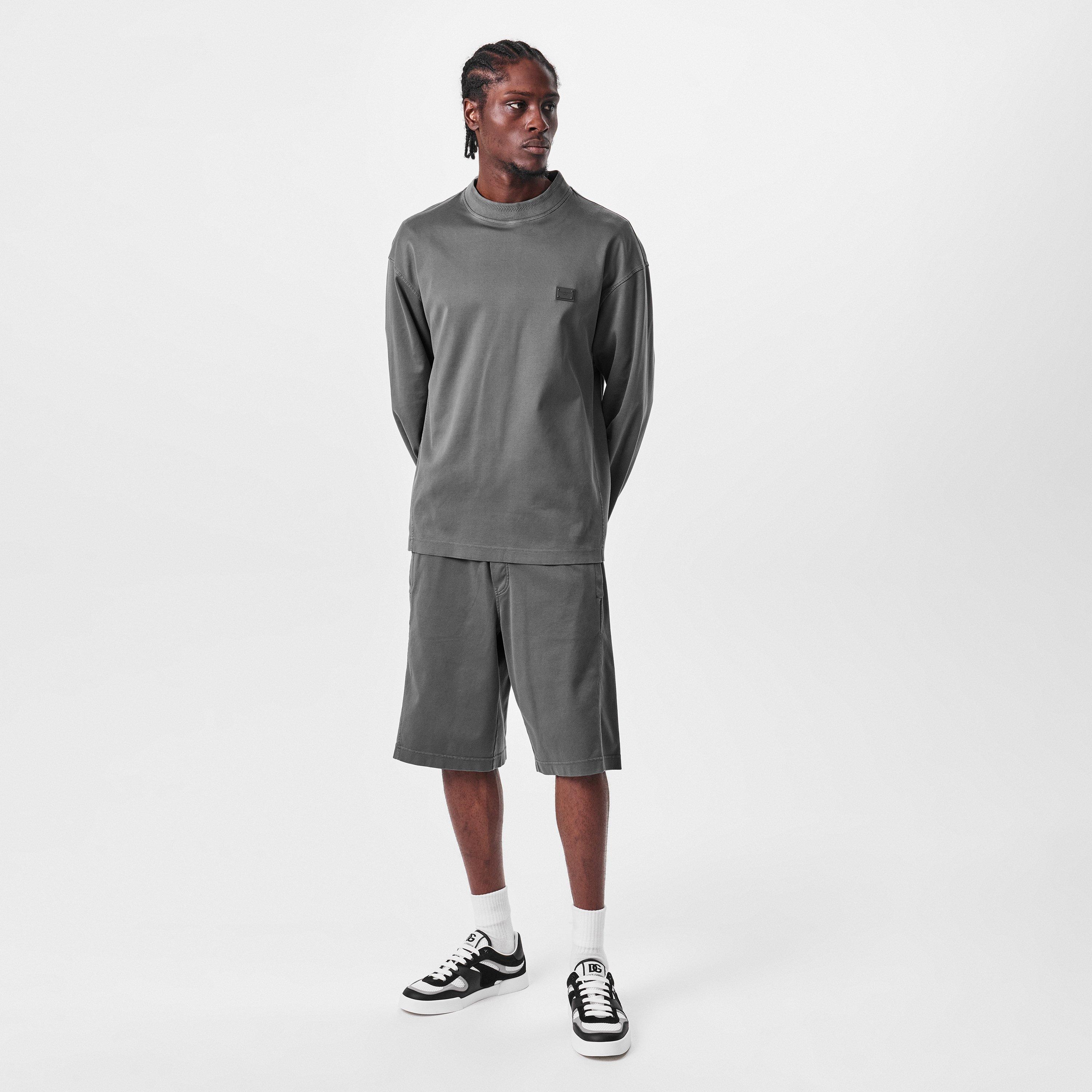 Dark Grey - Dolce and Gabbana - Crew Neck Jumper - 6