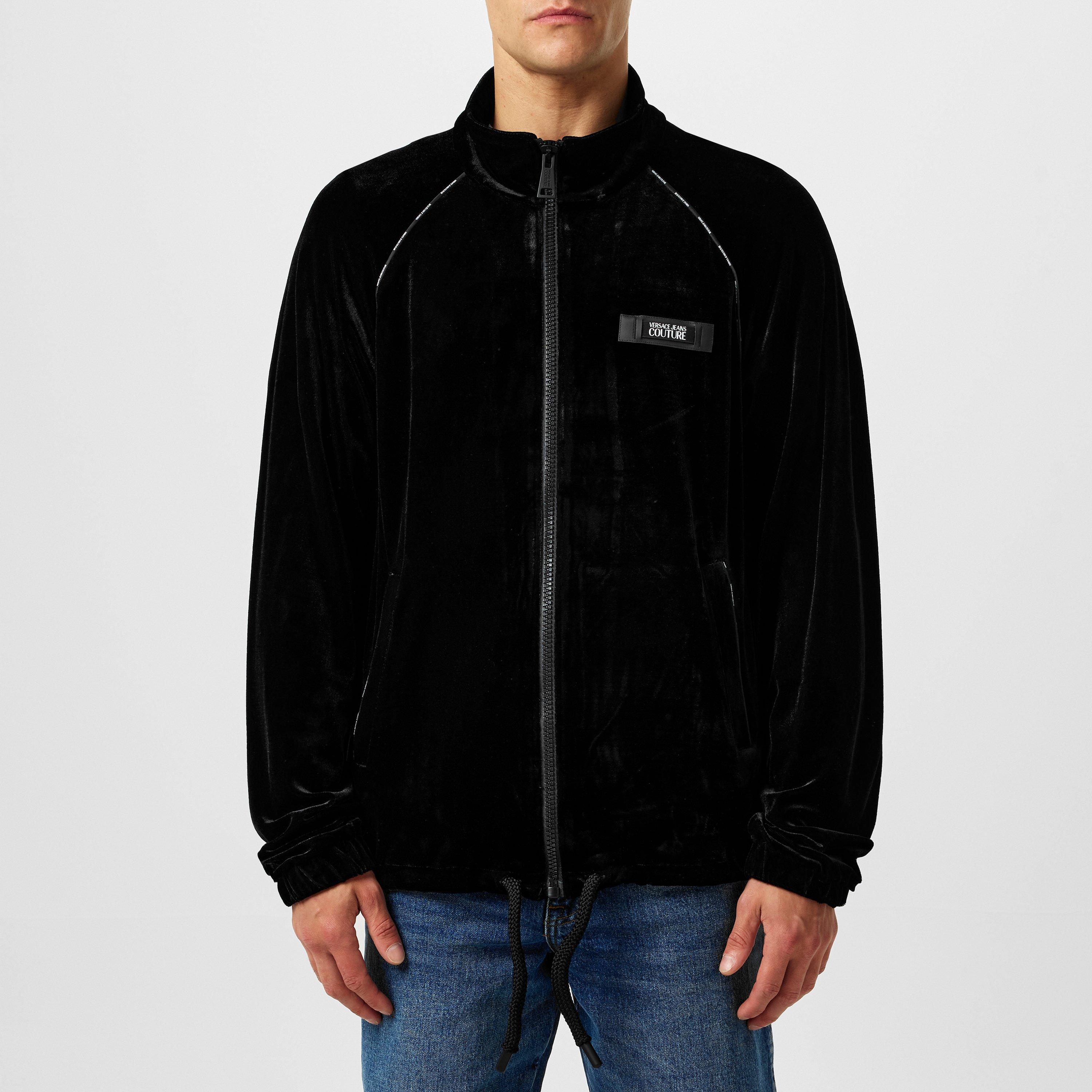 Black - Versace Jeans Couture - Zip-Up Sweater - 3