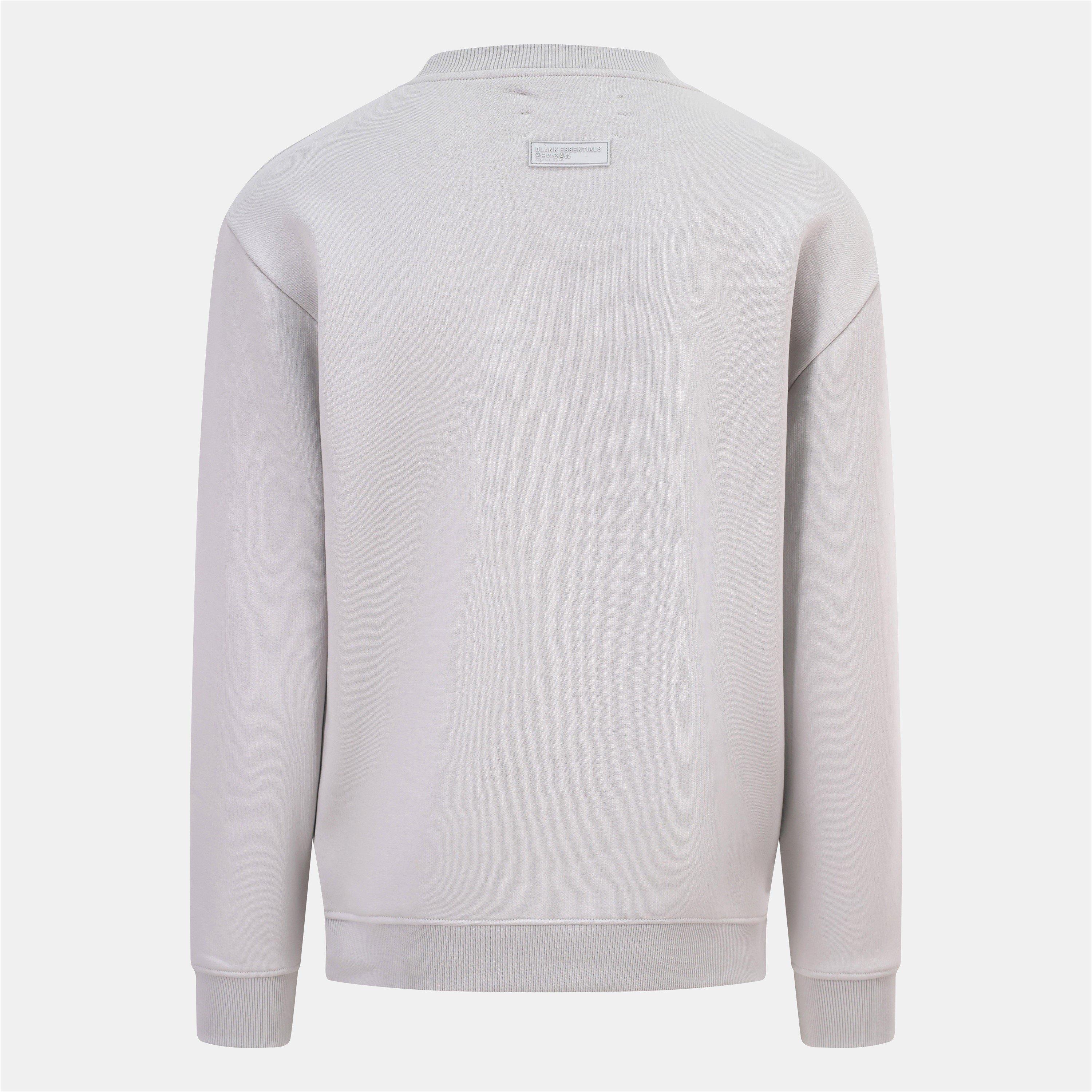 Flaches Grau - Blank Essentials - Arch Sweatshirt - 2