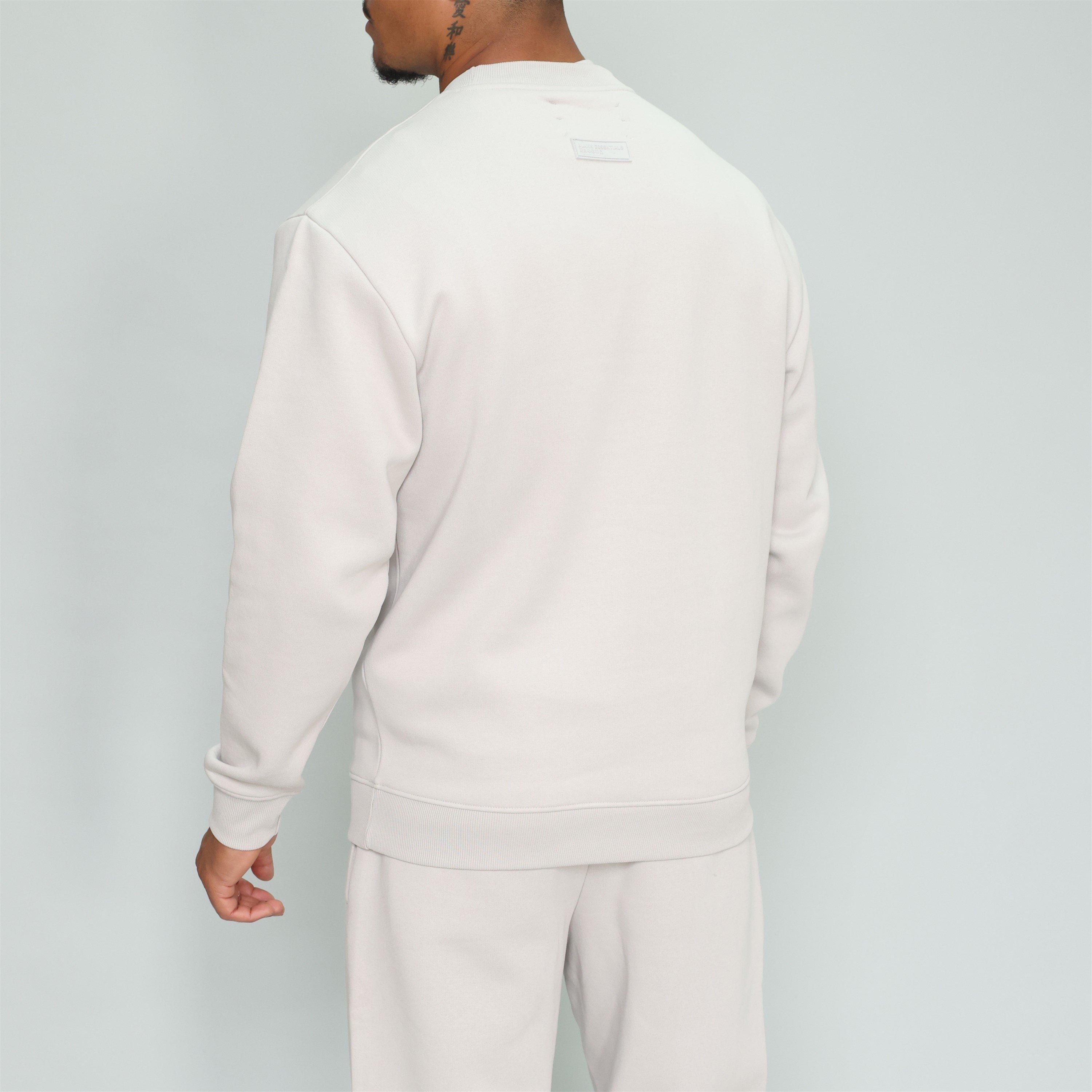 Flaches Grau - Blank Essentials - Arch Sweatshirt - 4