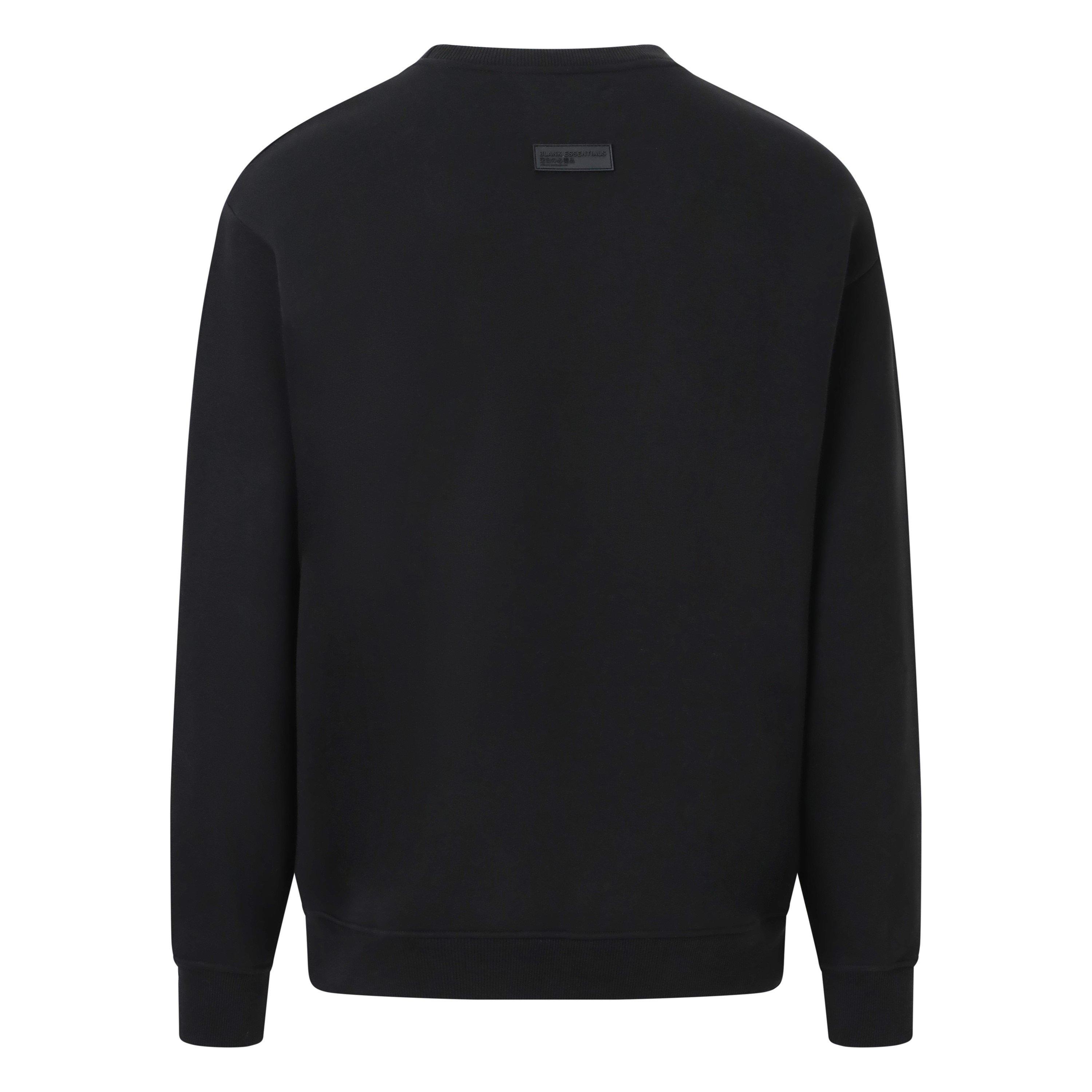 Black - Blank Essentials - Essentials Arch Sweatshirt - 5