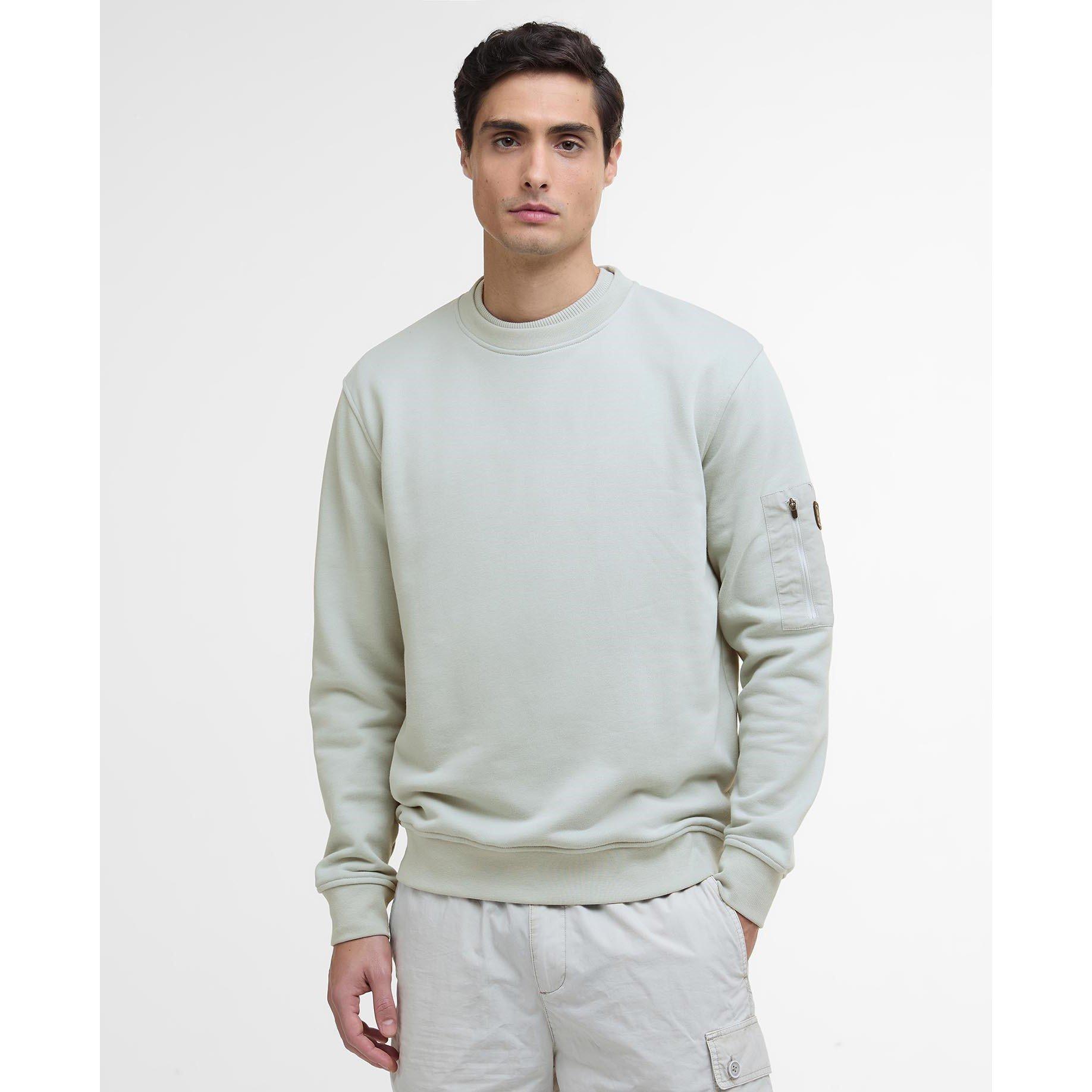 Min Grey GY33 - Barbour International - Grip Sweatshirt - 2