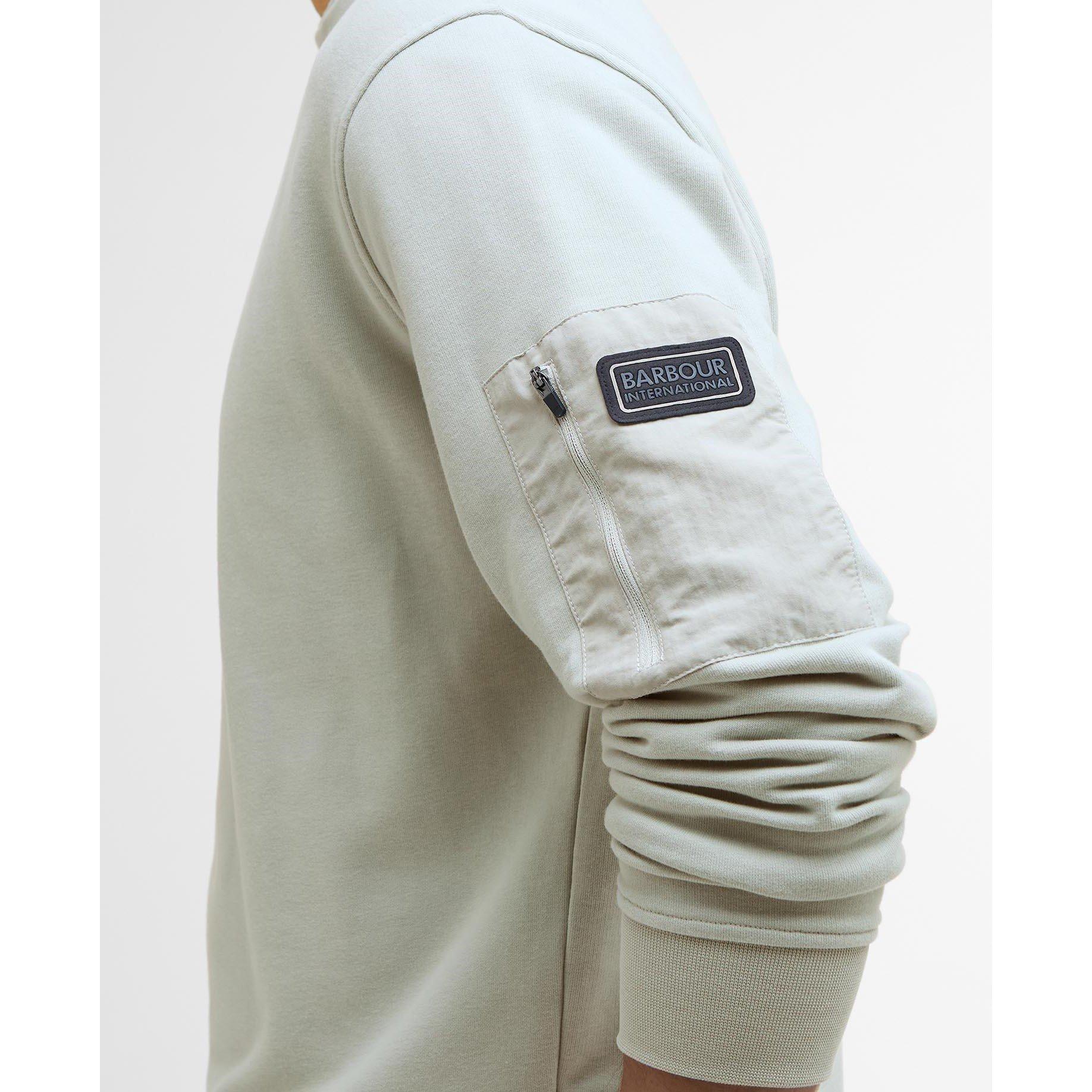 Min Grey GY33 - Barbour International - Grip Sweatshirt - 5