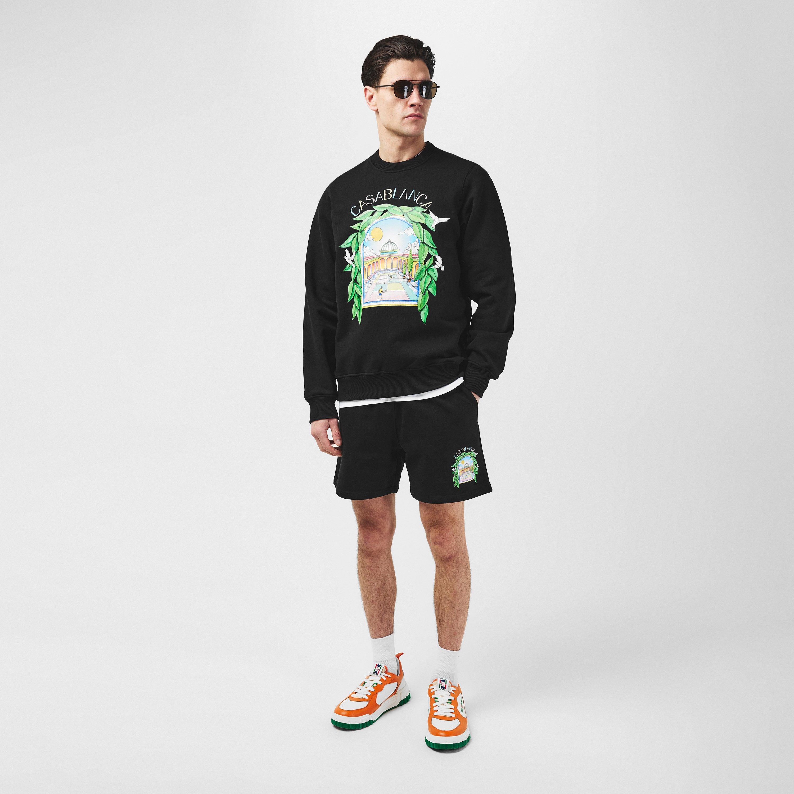 Black - Casablanca - Larche Tennis Club Sweatshirt - 4