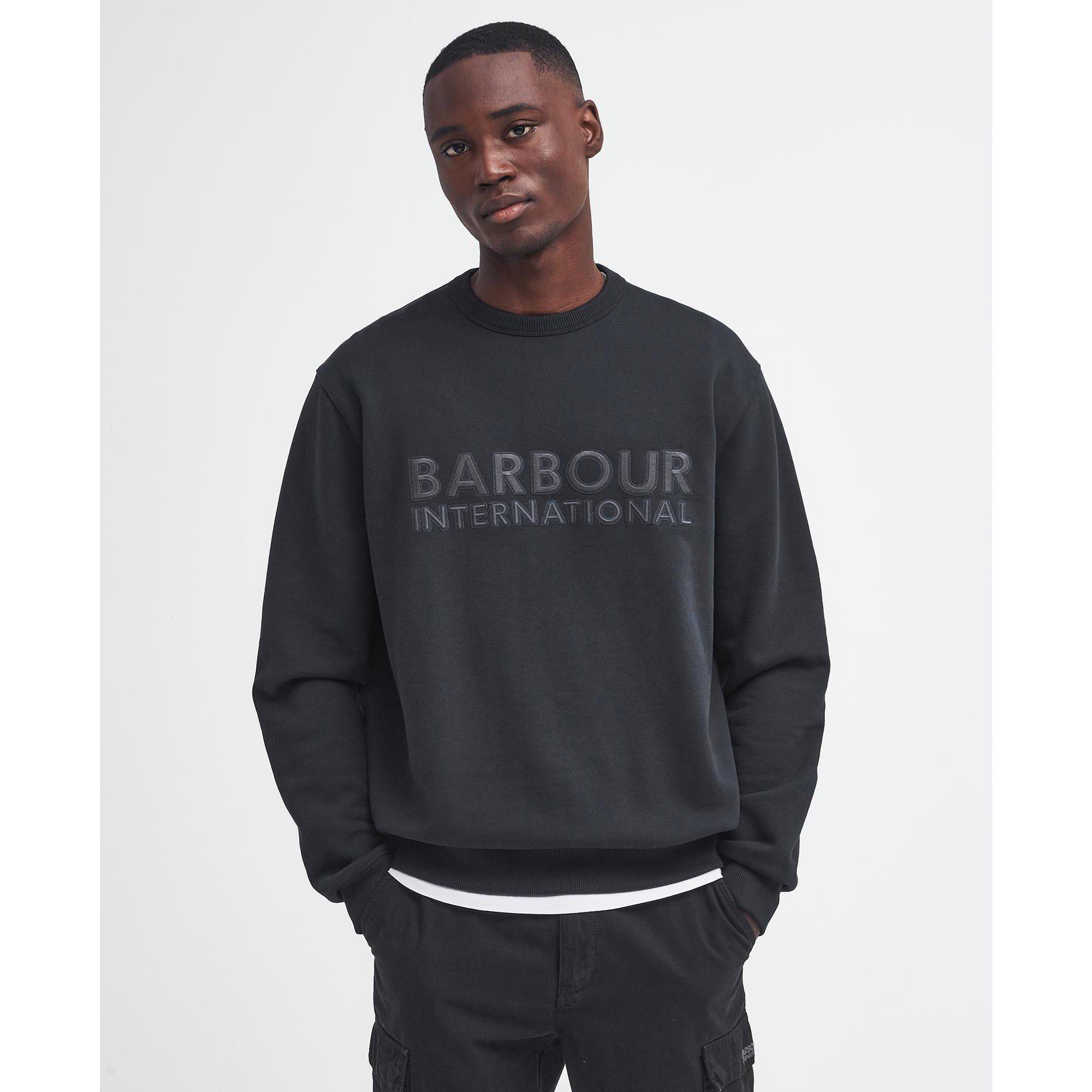 Black BK11 - Barbour International - Otis Logo Sweatshirt - 2