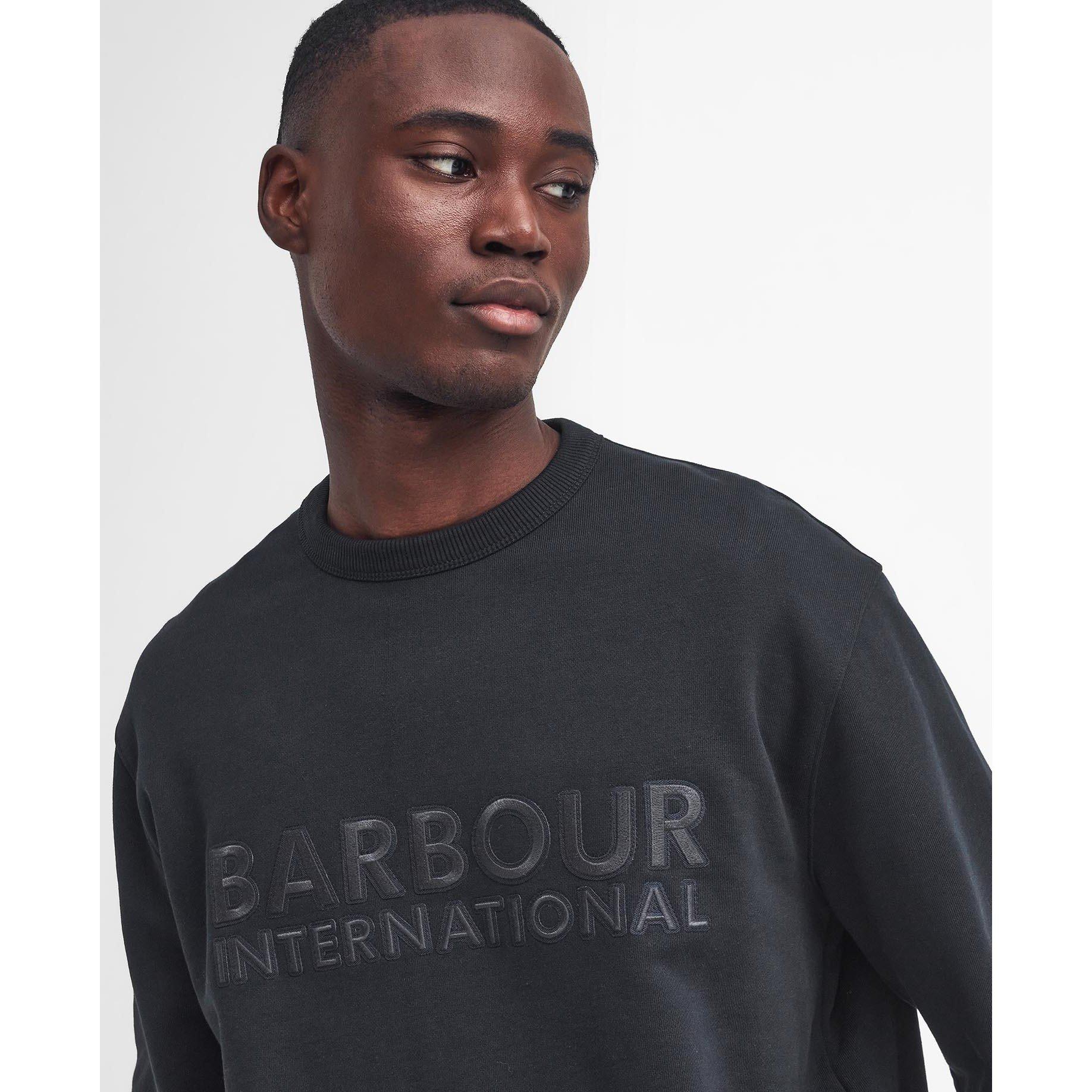 Black BK11 - Barbour International - Otis Logo Sweatshirt - 4