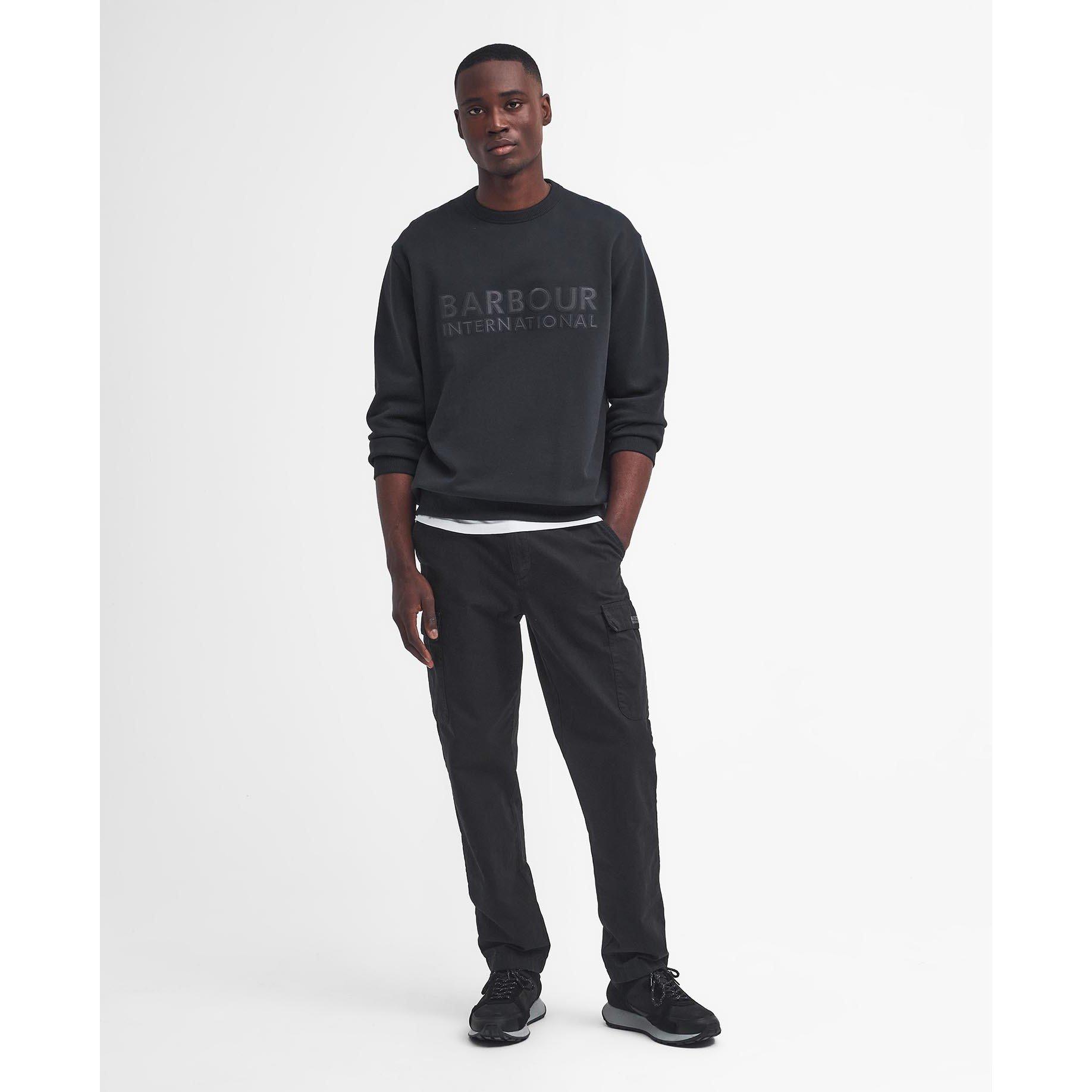 Black BK11 - Barbour International - Otis Logo Sweatshirt - 5