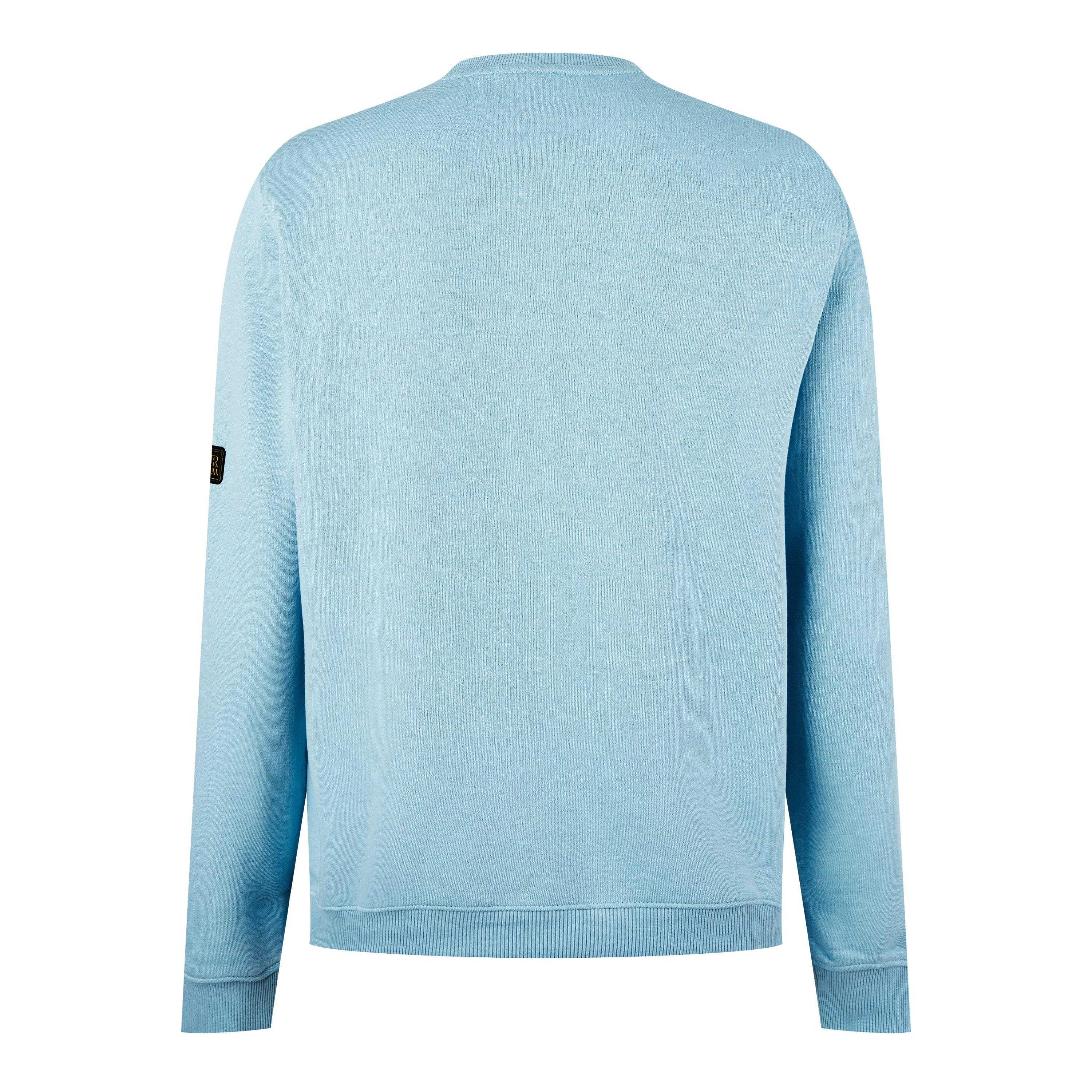 Blue BU68 - Barbour International - Outline Badge Sweatshirt - 7