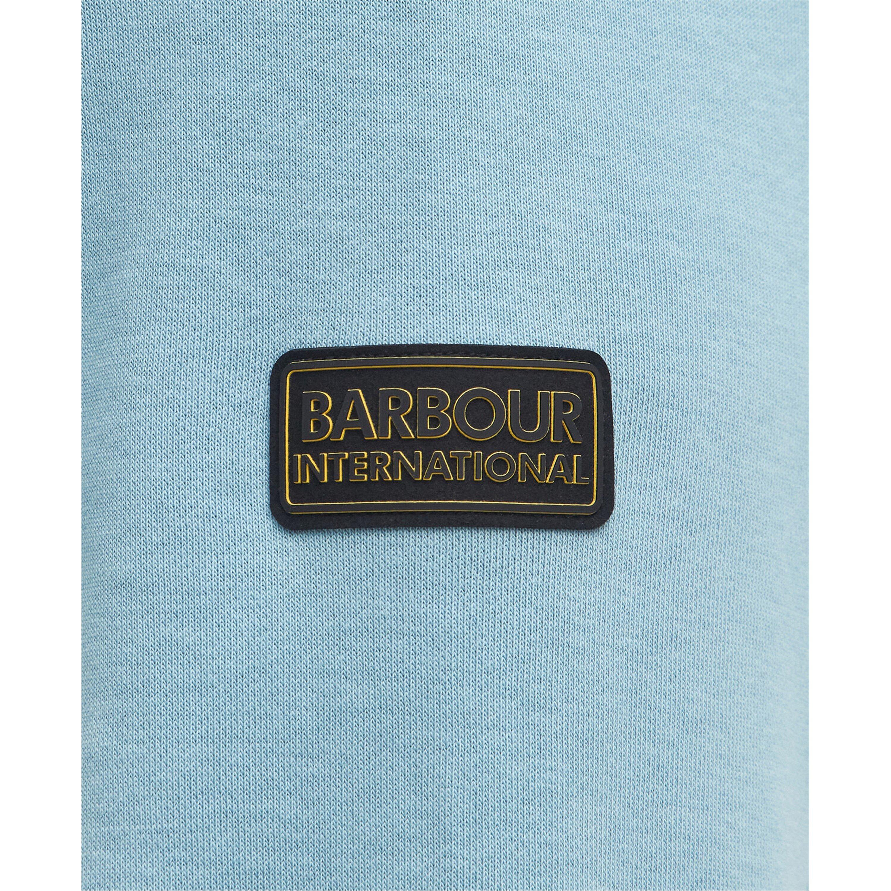 Blue BU68 - Barbour International - Outline Badge Sweatshirt - 5