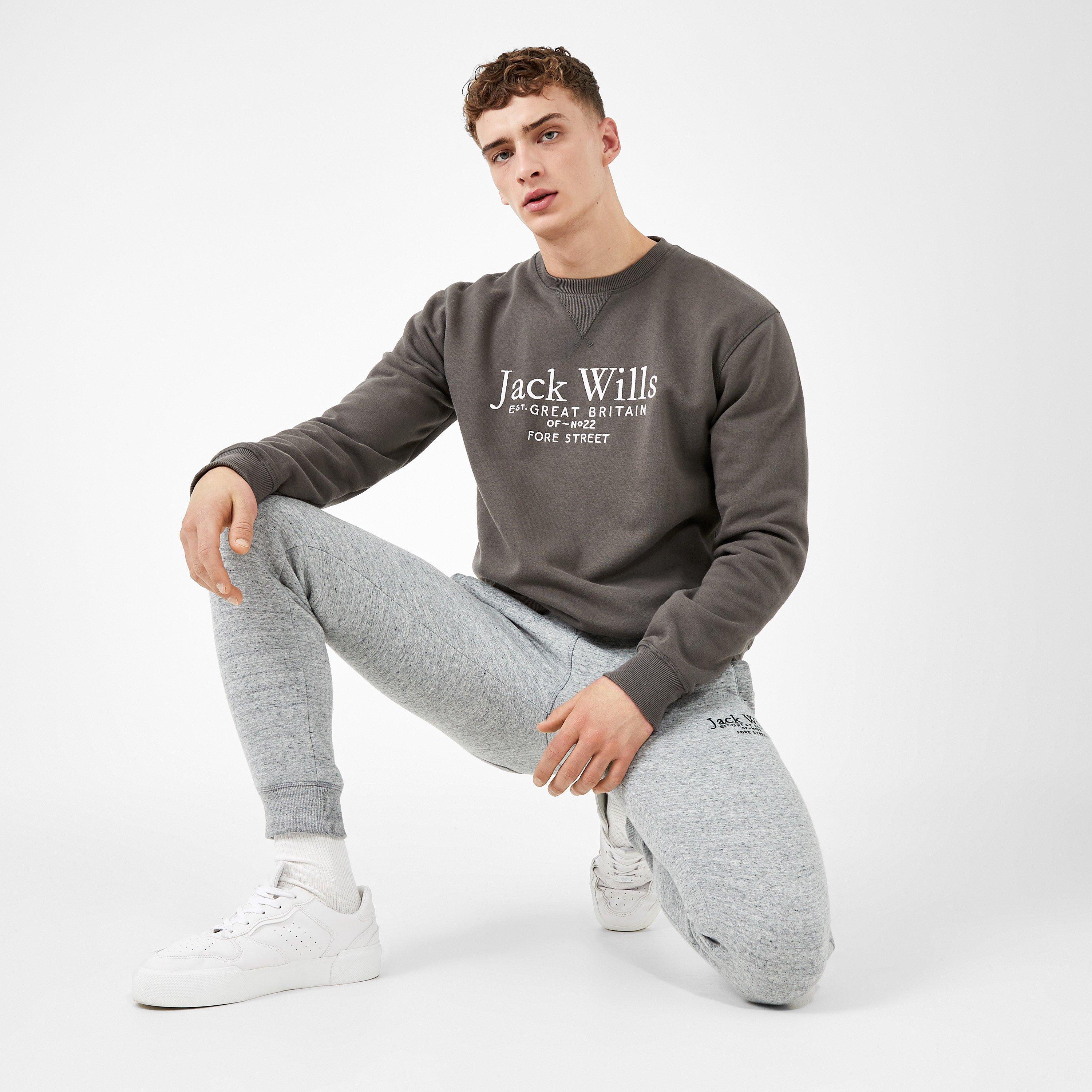 Škrinja - Jack Wills - Belvue Logo Sweatshirt Mens - 4