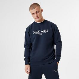 Jack Wills JW Belvue Logo Sweatshirt