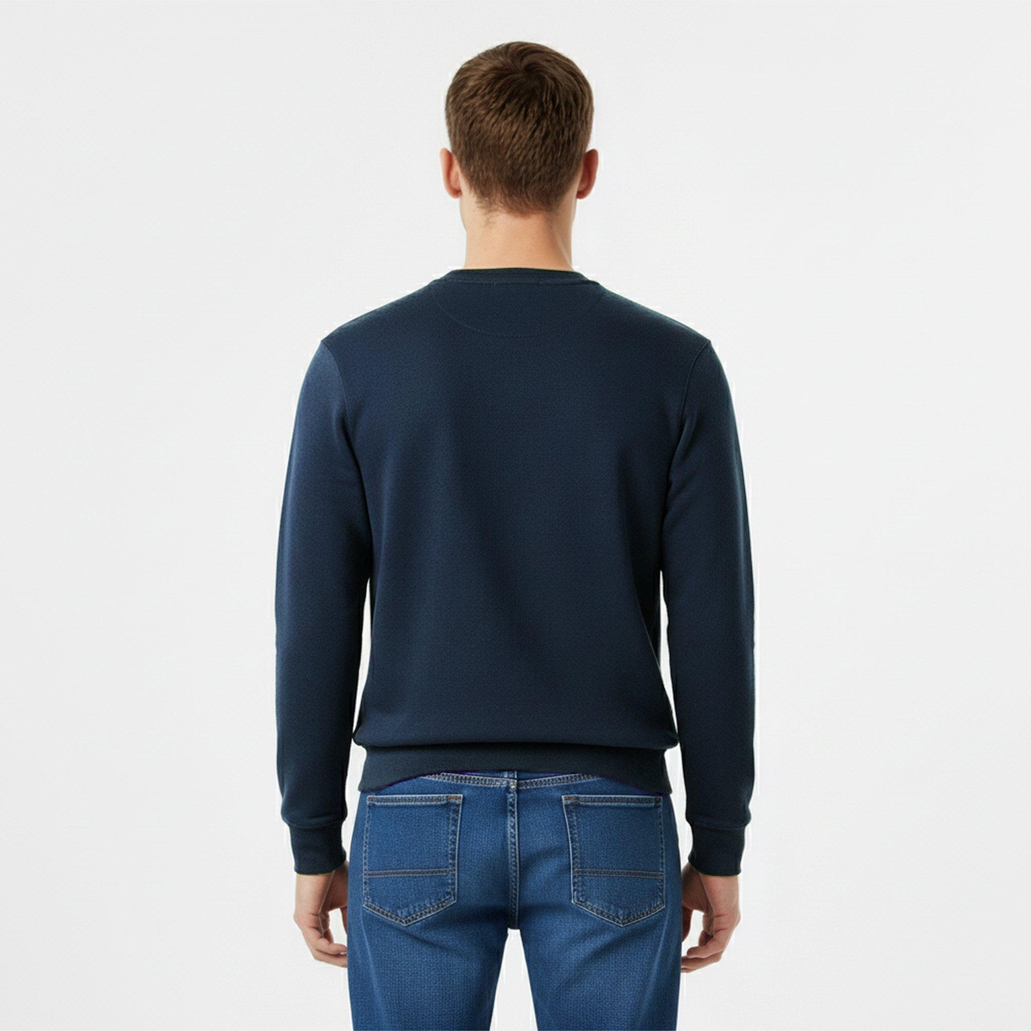 Lyle Q Zip Pulover Sn99 - Jack Wills - Belvue Logo Sweatshirt Mens - 4