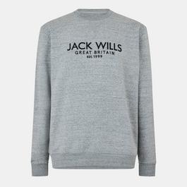 Jack Wills Belvue Logo Sweatshirt Mens