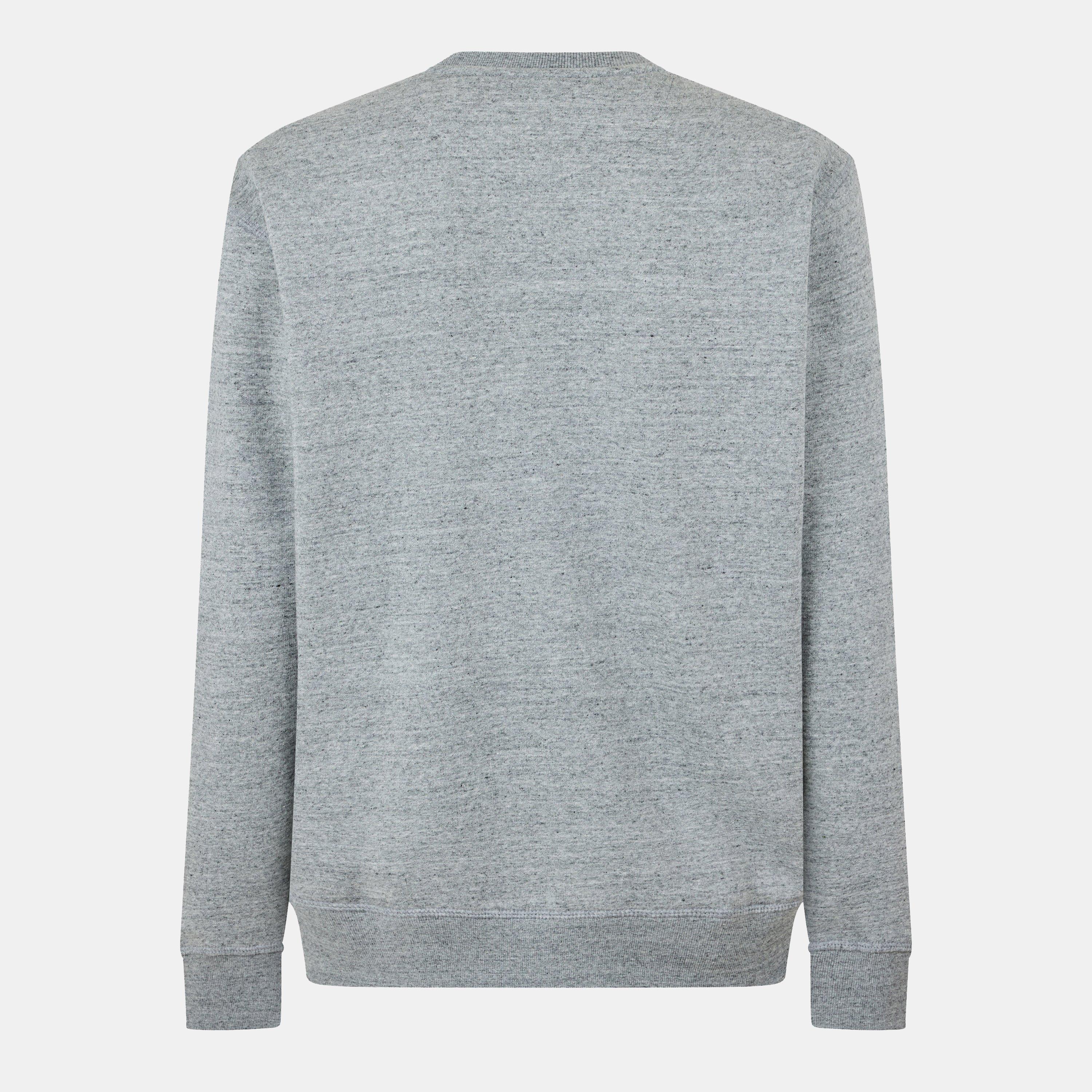 Grey Marl - Jack Wills - Belvue Logo Sweatshirt Mens - 2