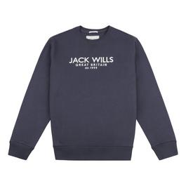 Jack Wills JW Belvue Logo Sweatshirt