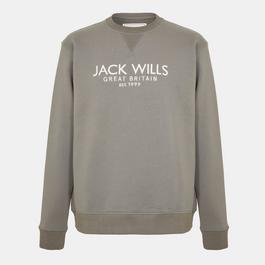 Jack Wills Belvue Logo Sweatshirt Mens
