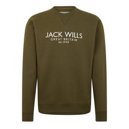 Jack Wills JW Belvue Logo Sweatshirt