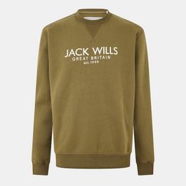 Jack Wills Belvue Logo Sweatshirt Mens