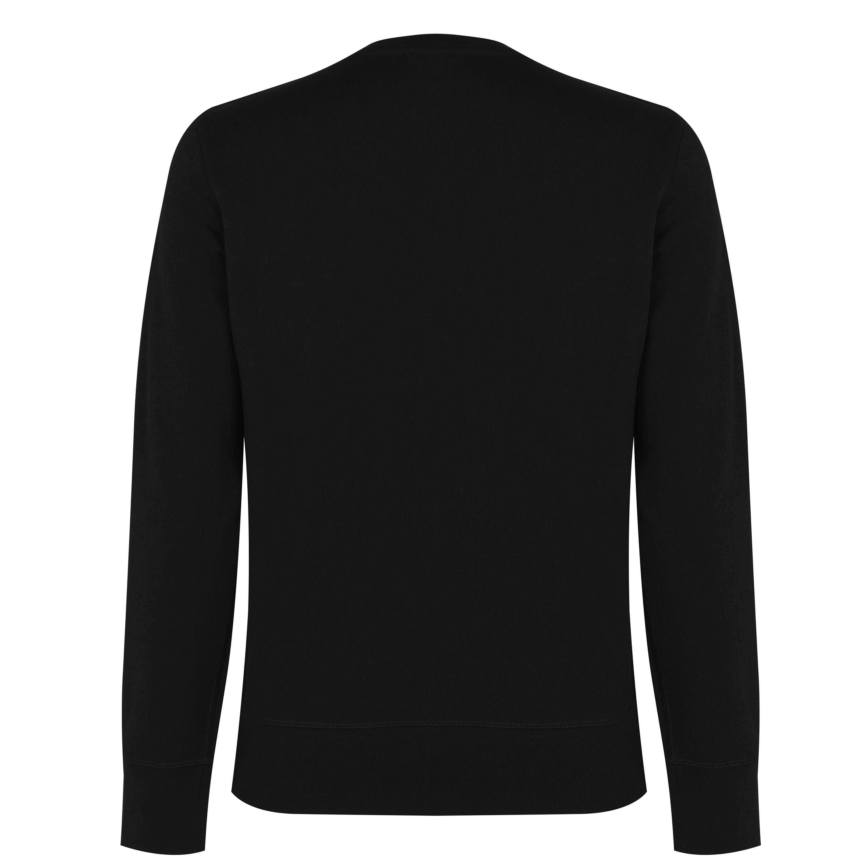 Black/Wht 0901 - Alexander McQueen - Graffiti Sweatshirt - 6