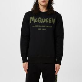 Alexander McQueen Graffiti Sweatshirt