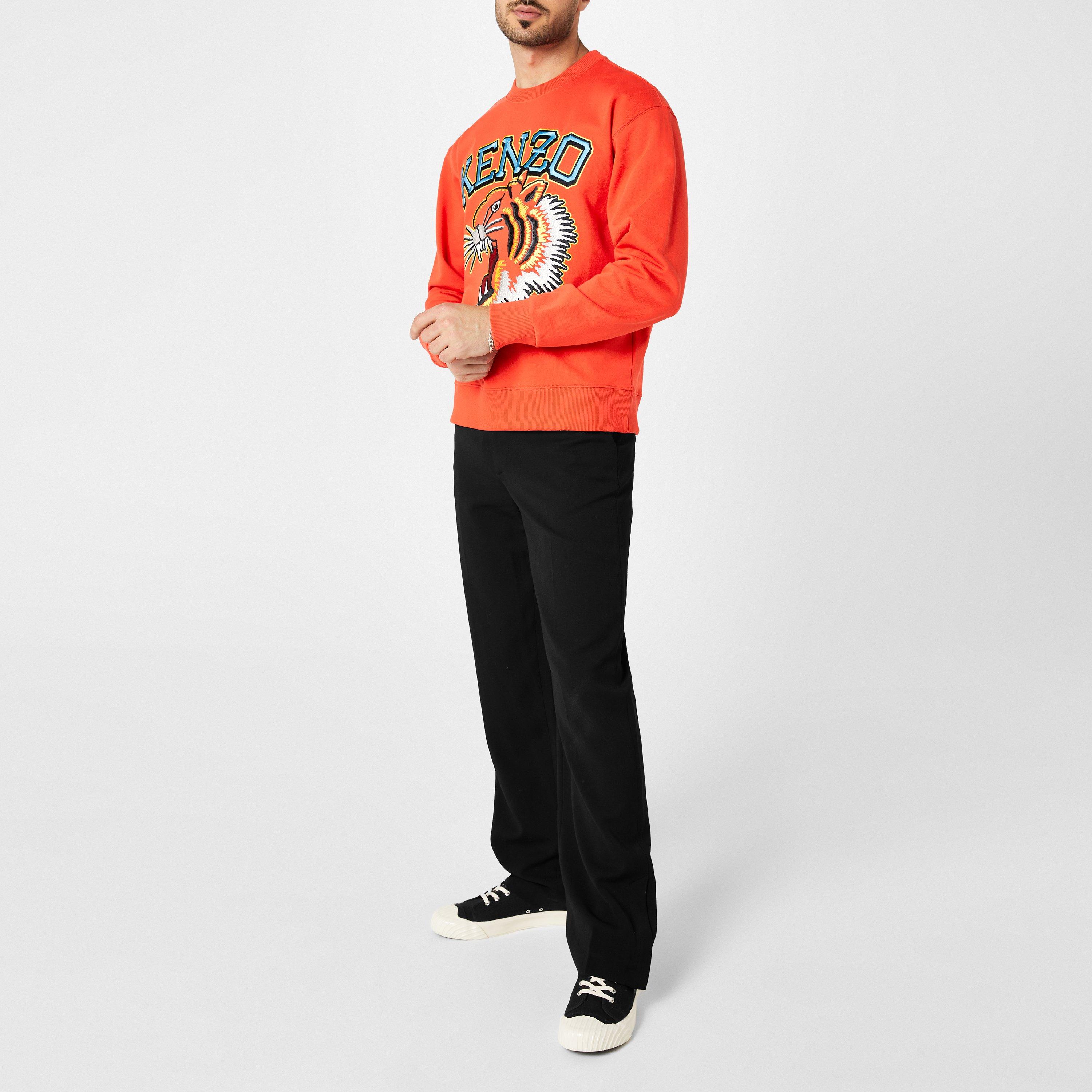 Kenzo by Nigo | 'Varsity Jungle' Tiger Sweatshirt | Crew