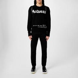 Alexander McQueen Graffiti Knit Jumper