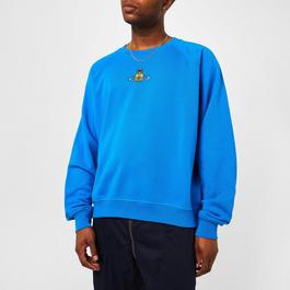 Vivienne Westwood Embroidered Saturn Orb Sweatshirt