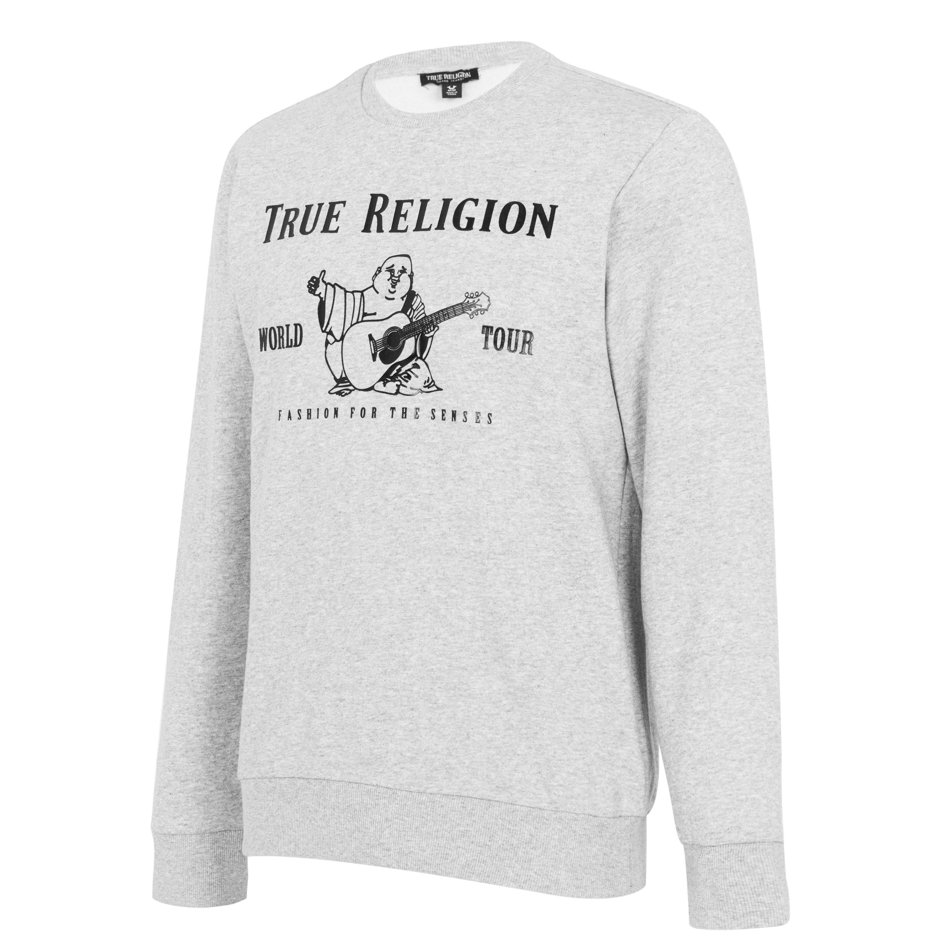 True Religion Buddha Sweatshirt Crew Sweaters USC