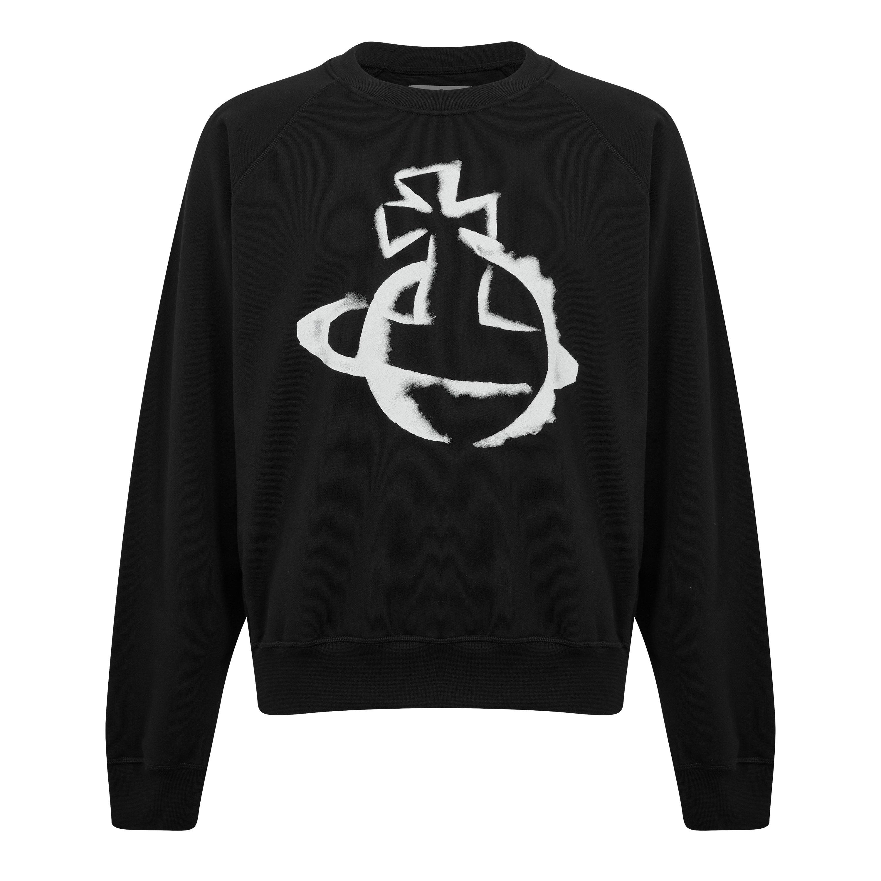 【送料&関税込】Vivienne Westwood Jersey With Orb Logo Vivienne Westwood Orb-embroidered Sweater | Grey | FARFETCH