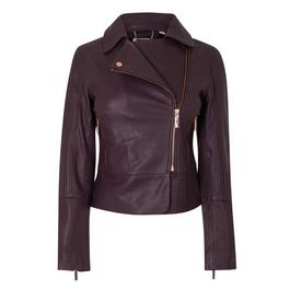 Ted Baker Lizia Minimal Biker Jacket