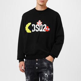 DSquared2 Pac Man Sweatshirt