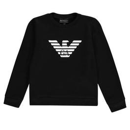 Emporio Armani Eagle Logo Sweater Juniors