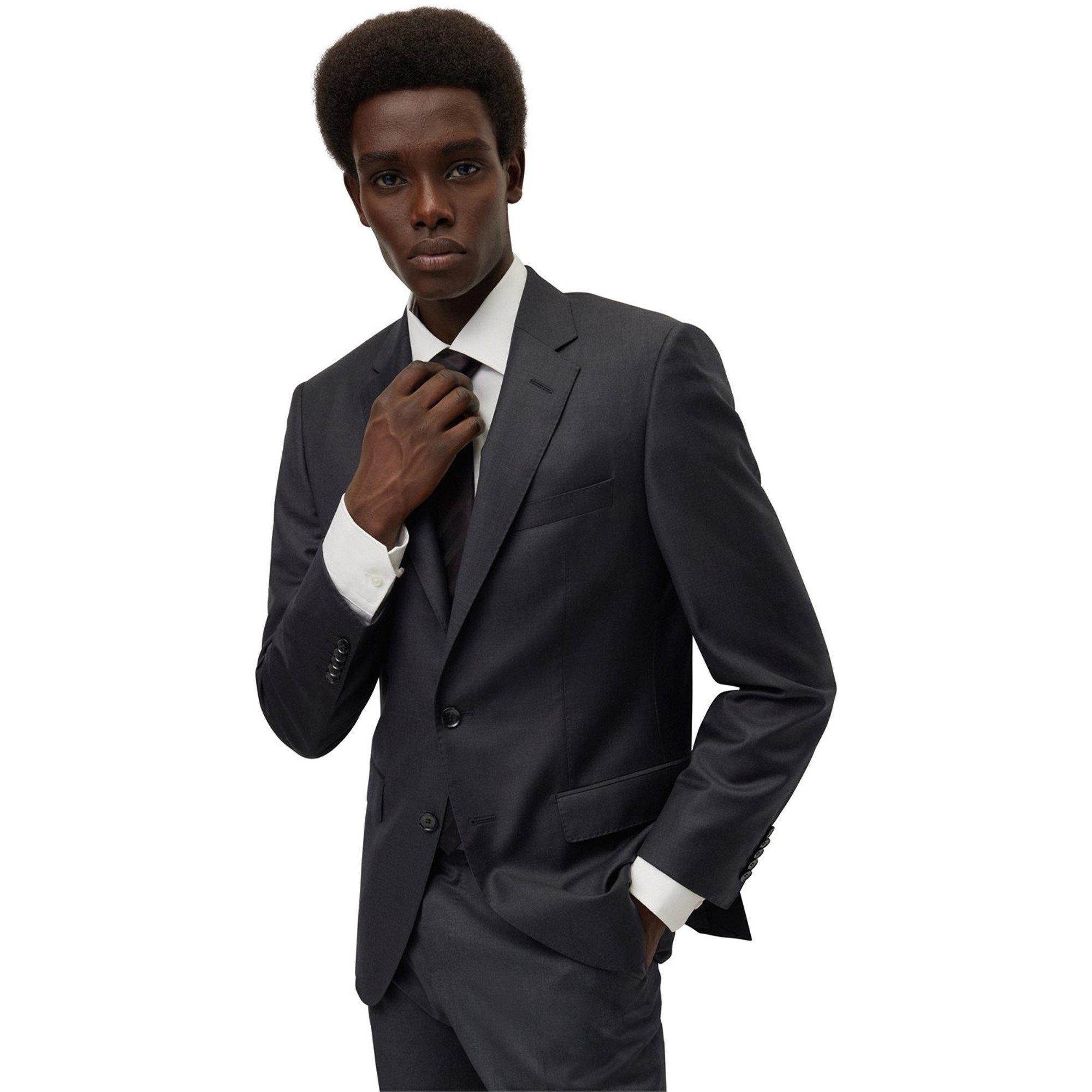 Open Grey - Boss - Men's HBB T-Harvers4 Suit Jacket - 4