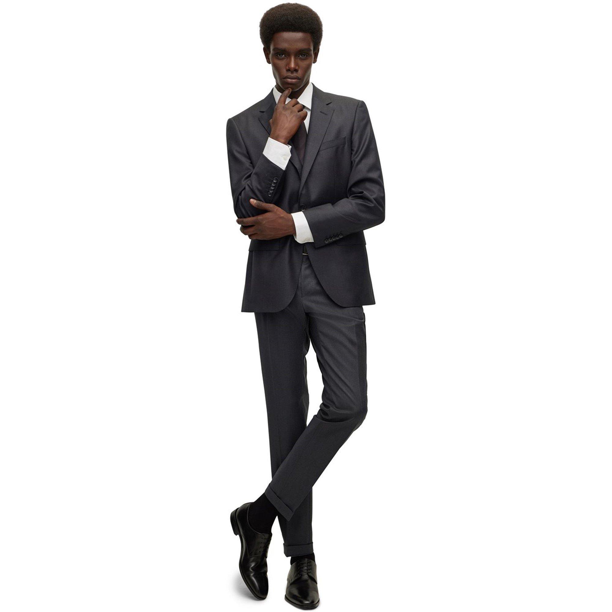 Open Grey - Boss - Men's HBB T-Harvers4 Suit Jacket - 7