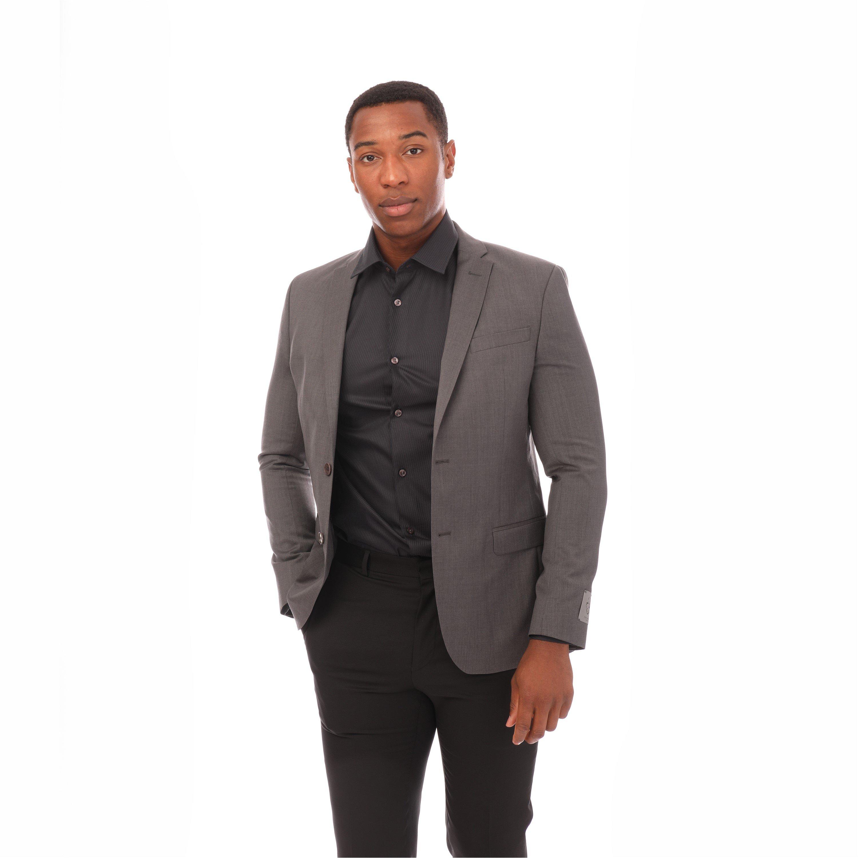 Ted Baker Men's Suit Jacket - Charcoal - 2XL (6)