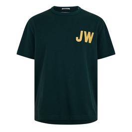 Jack Wills JW Felt Applique T shirt