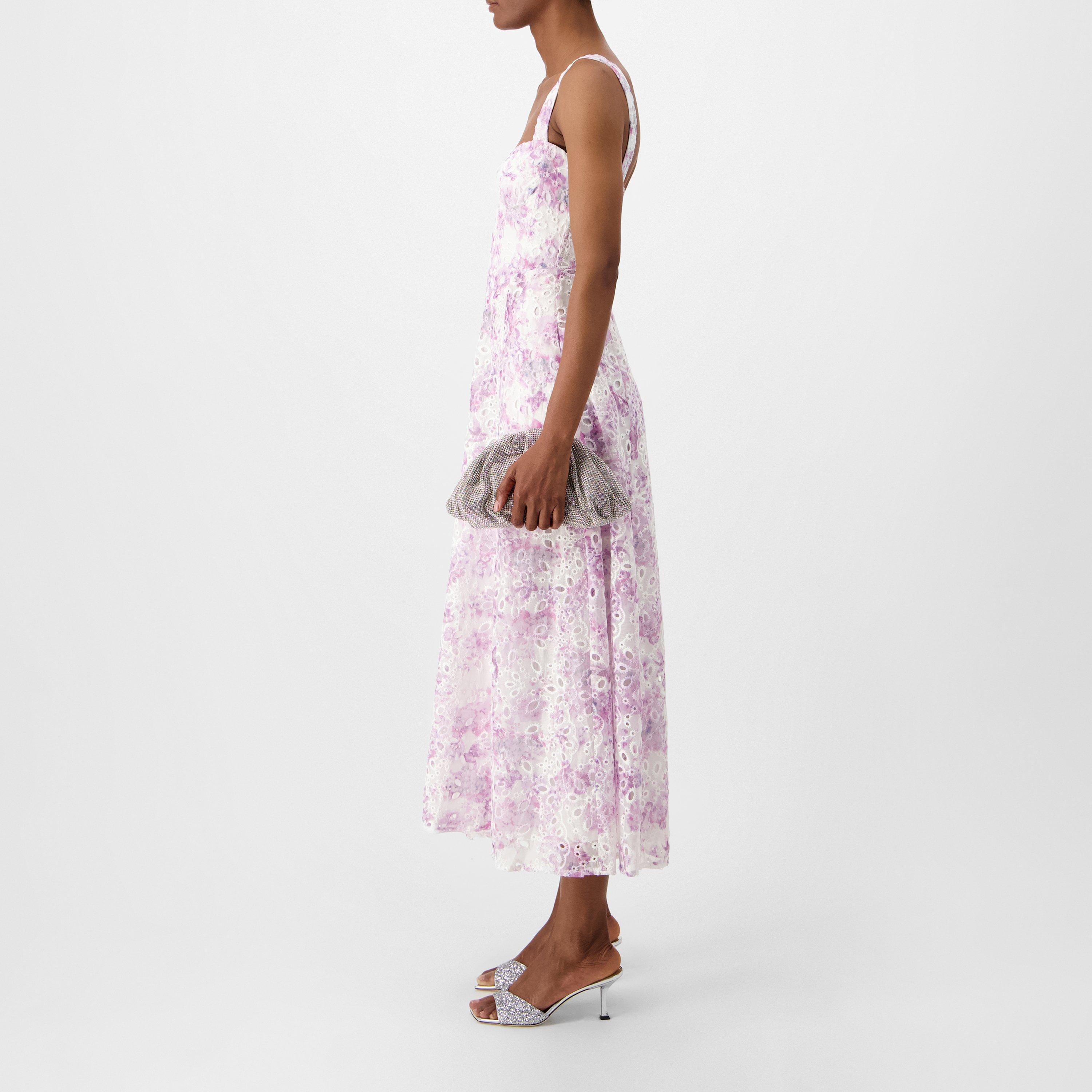 Lilac Flor - Bardot - Adaline Corset Midi Dress - 2