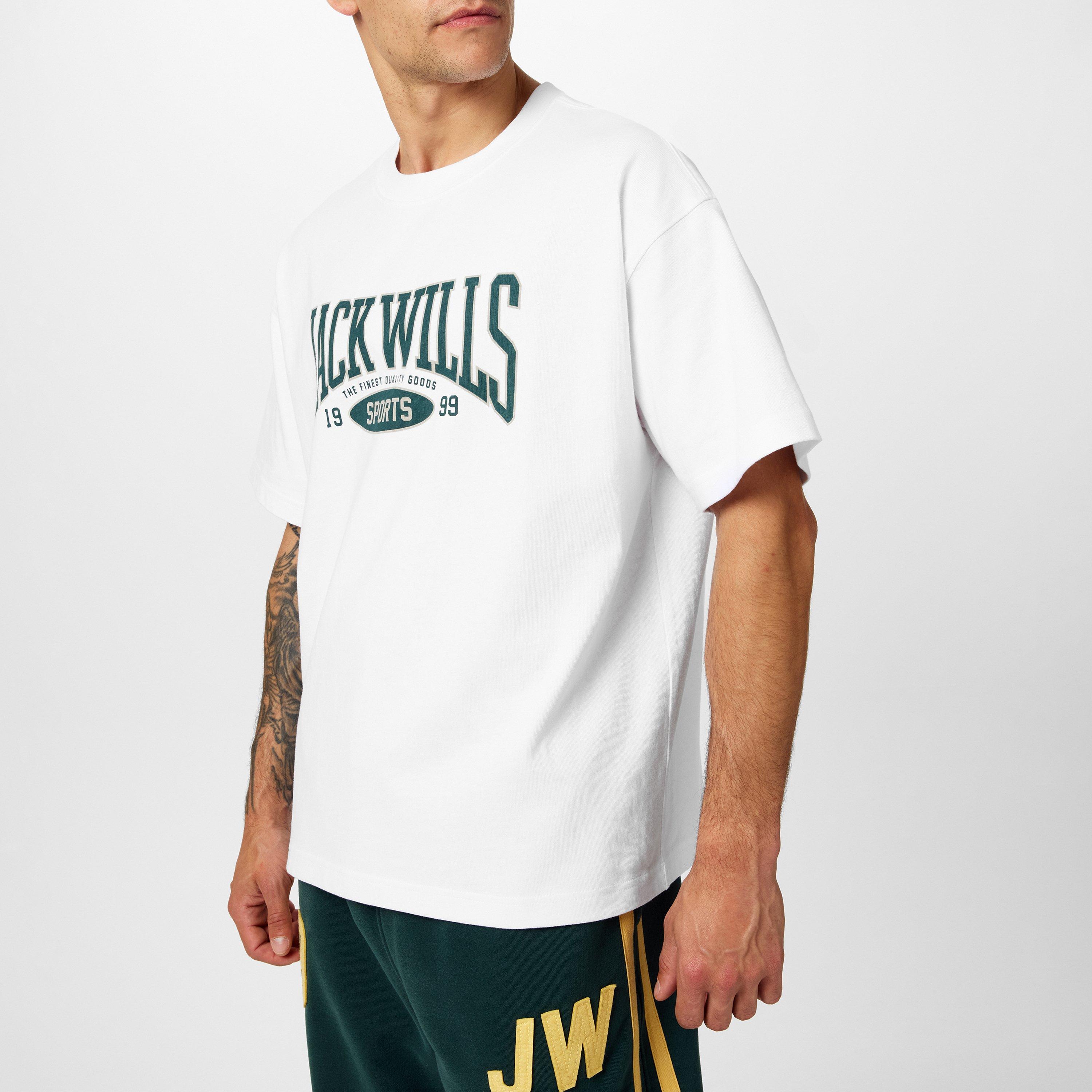 White - Jack Wills - Sports Team T-Shirt - 3