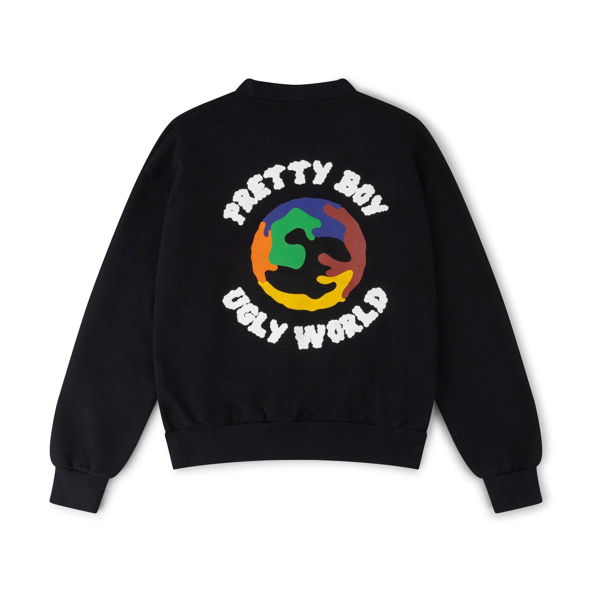 Black - Pretty Boy Ugly World - Sweater Mens - 2