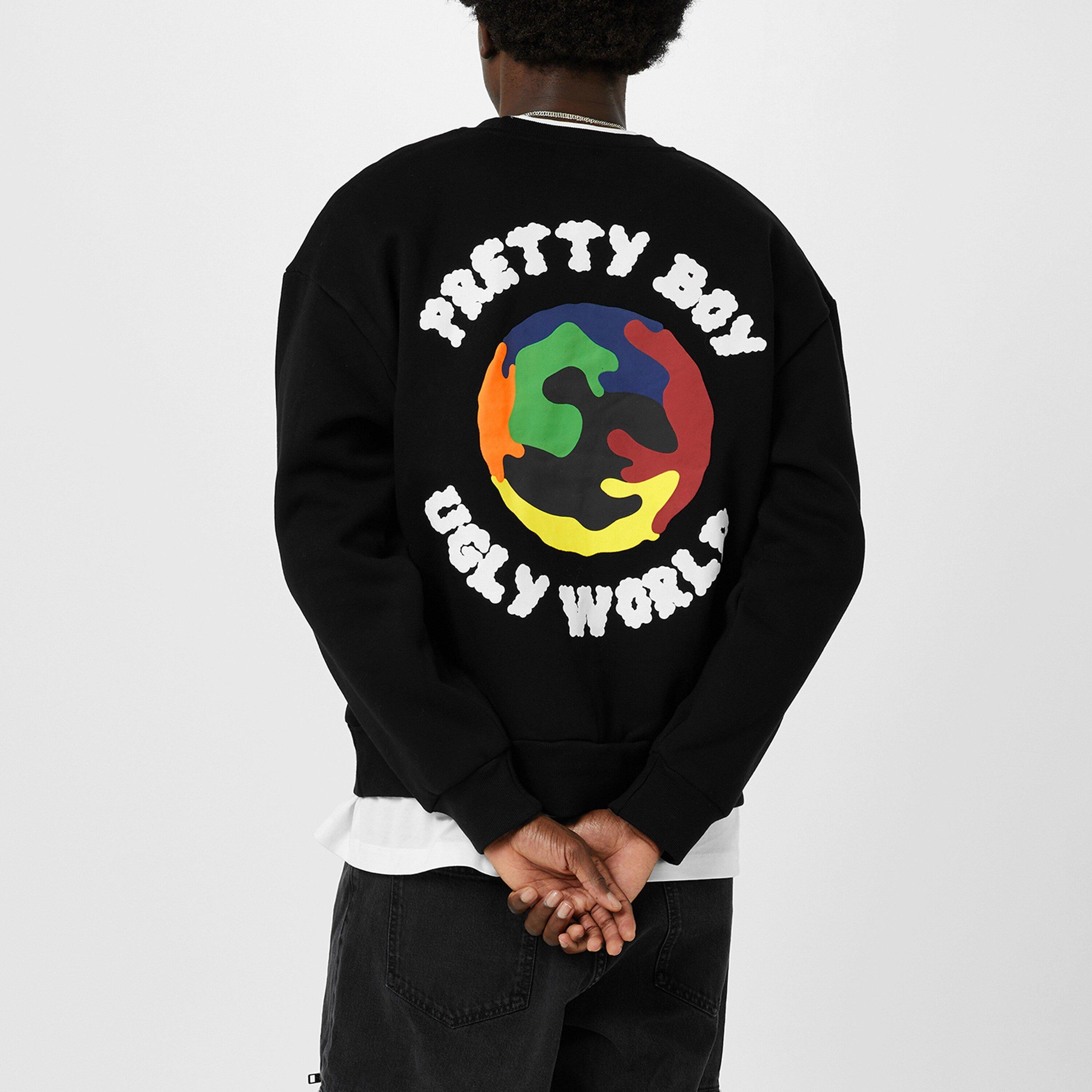 Black - Pretty Boy Ugly World - Sweater Mens - 4
