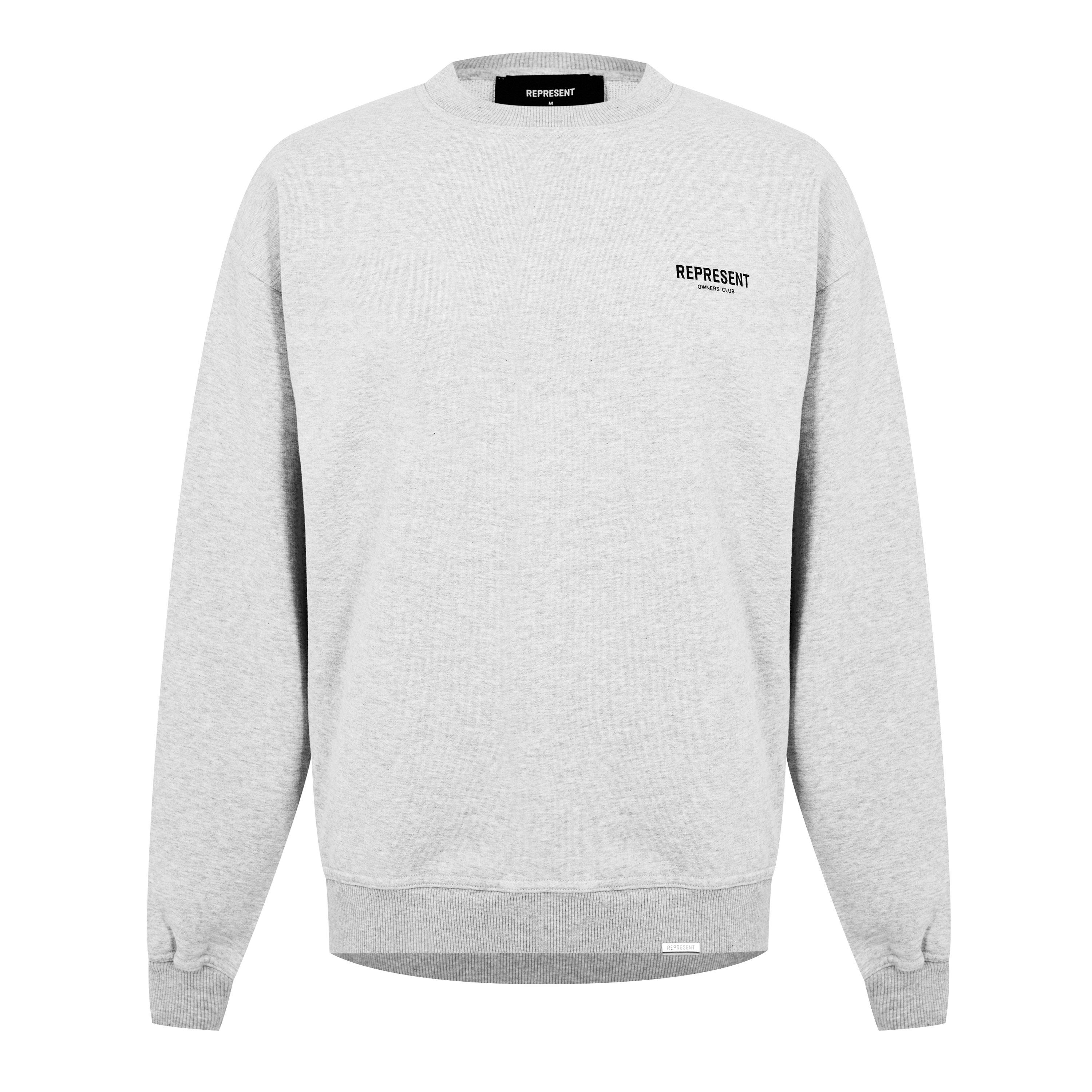 Ash Grey 302 - Represent - Men's Rep Owners Club Vintage-inspired Sweatshirt - 7