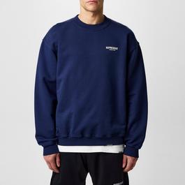 Represent Men's Logo Cotton Owners Club Sweatshirt